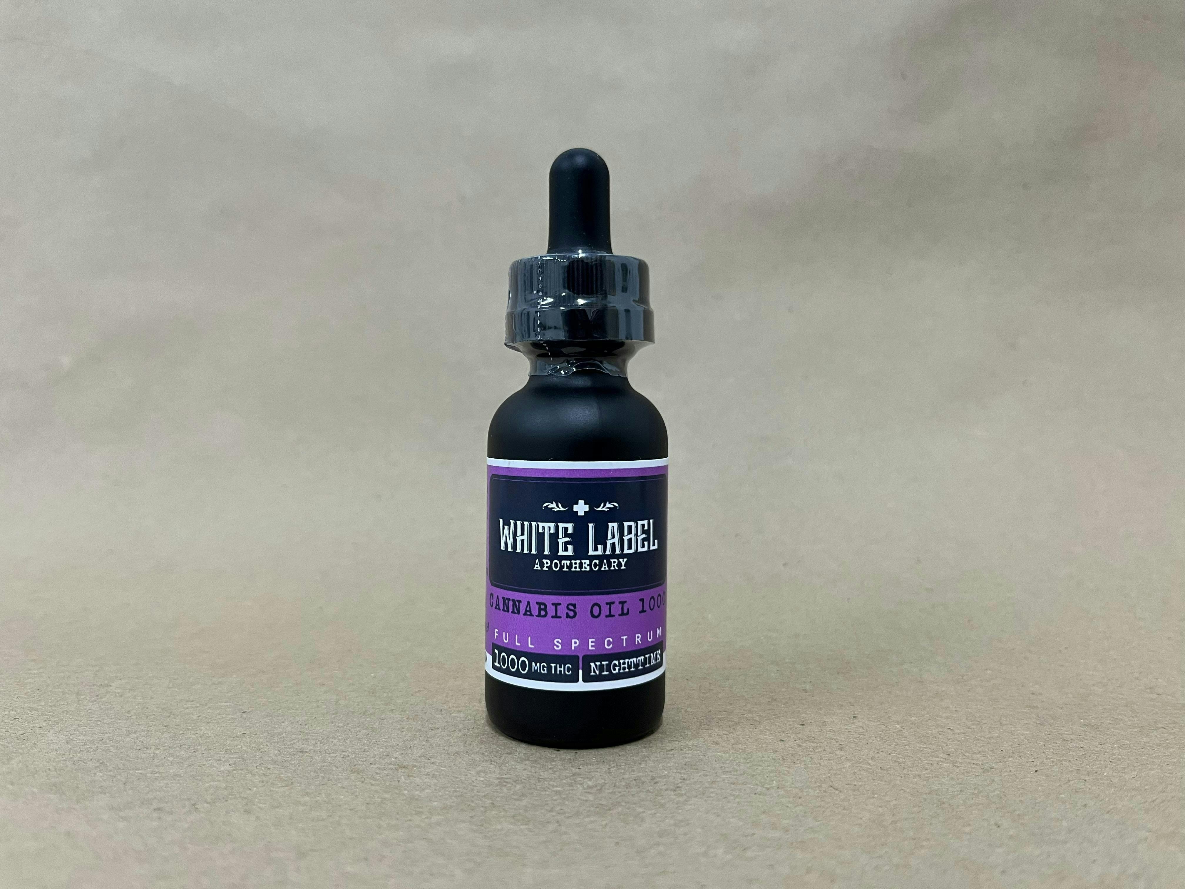 Cannabis Oil 1000 - Nighttime by White Label Apothecary