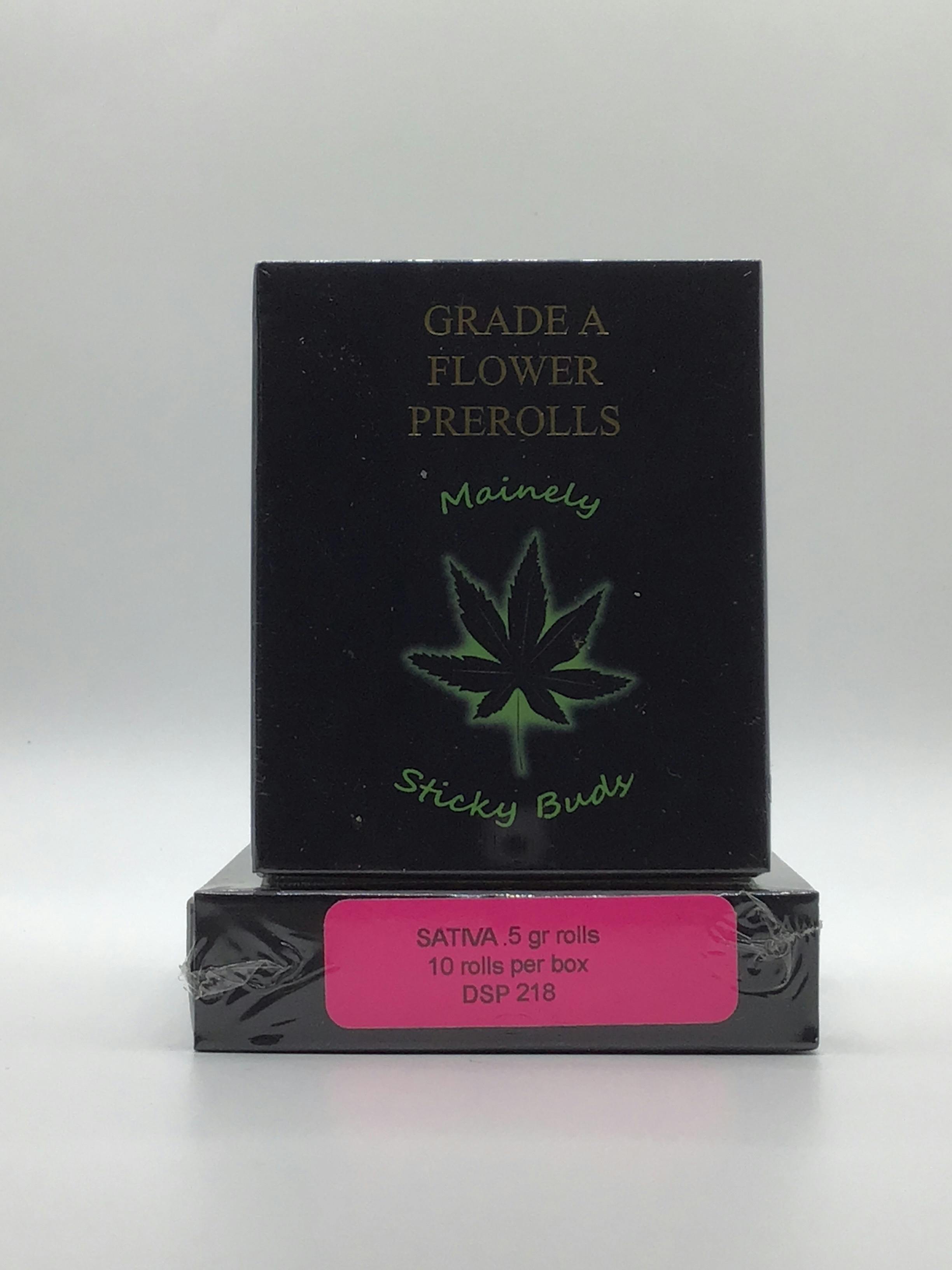 10 Pack 0.5g Cannastix (Sativa Blend) by Mainely Sticky Buds