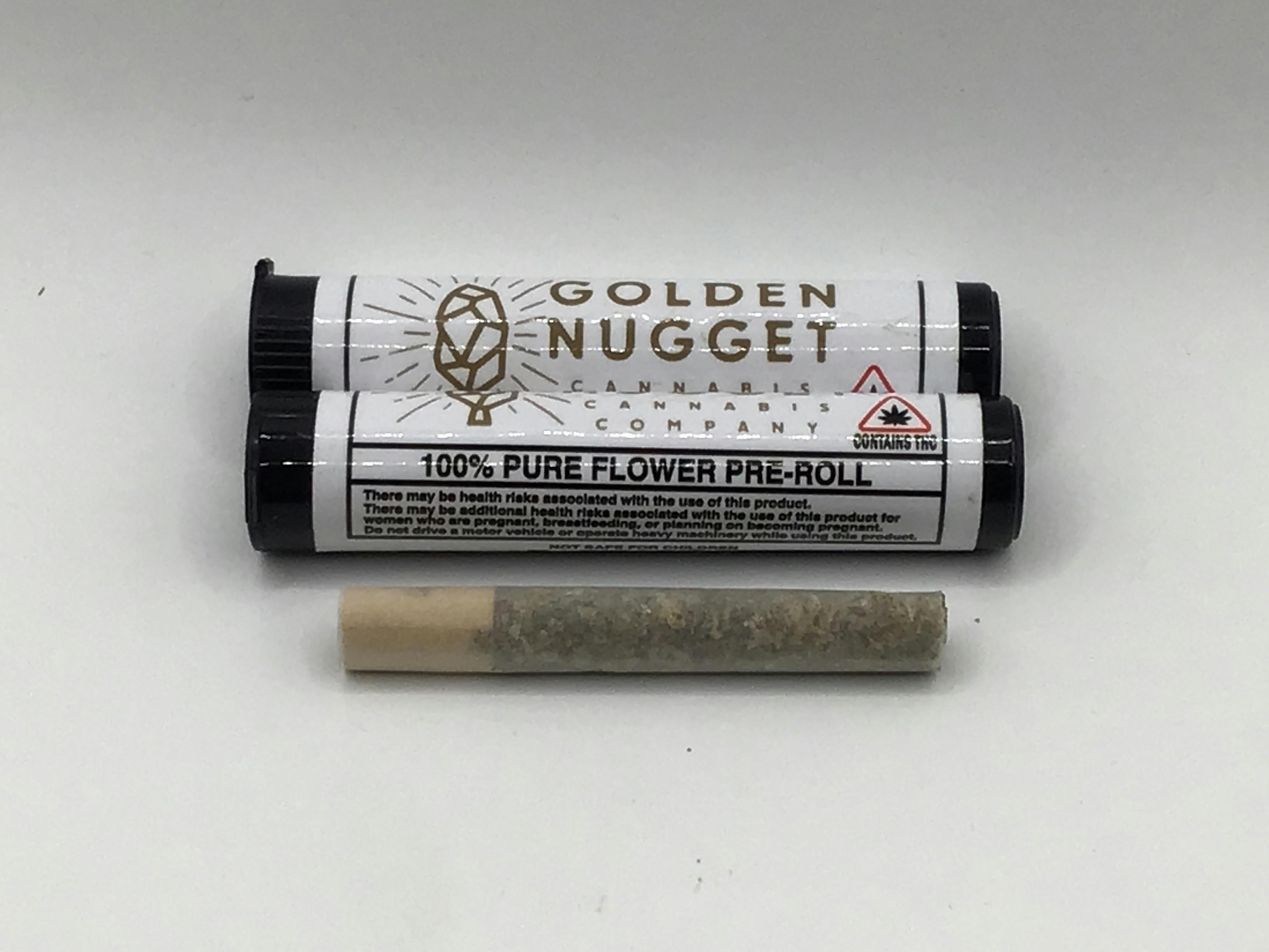 1g Pre Roll (Rotating Strains) by Golden Nugget Cannabis