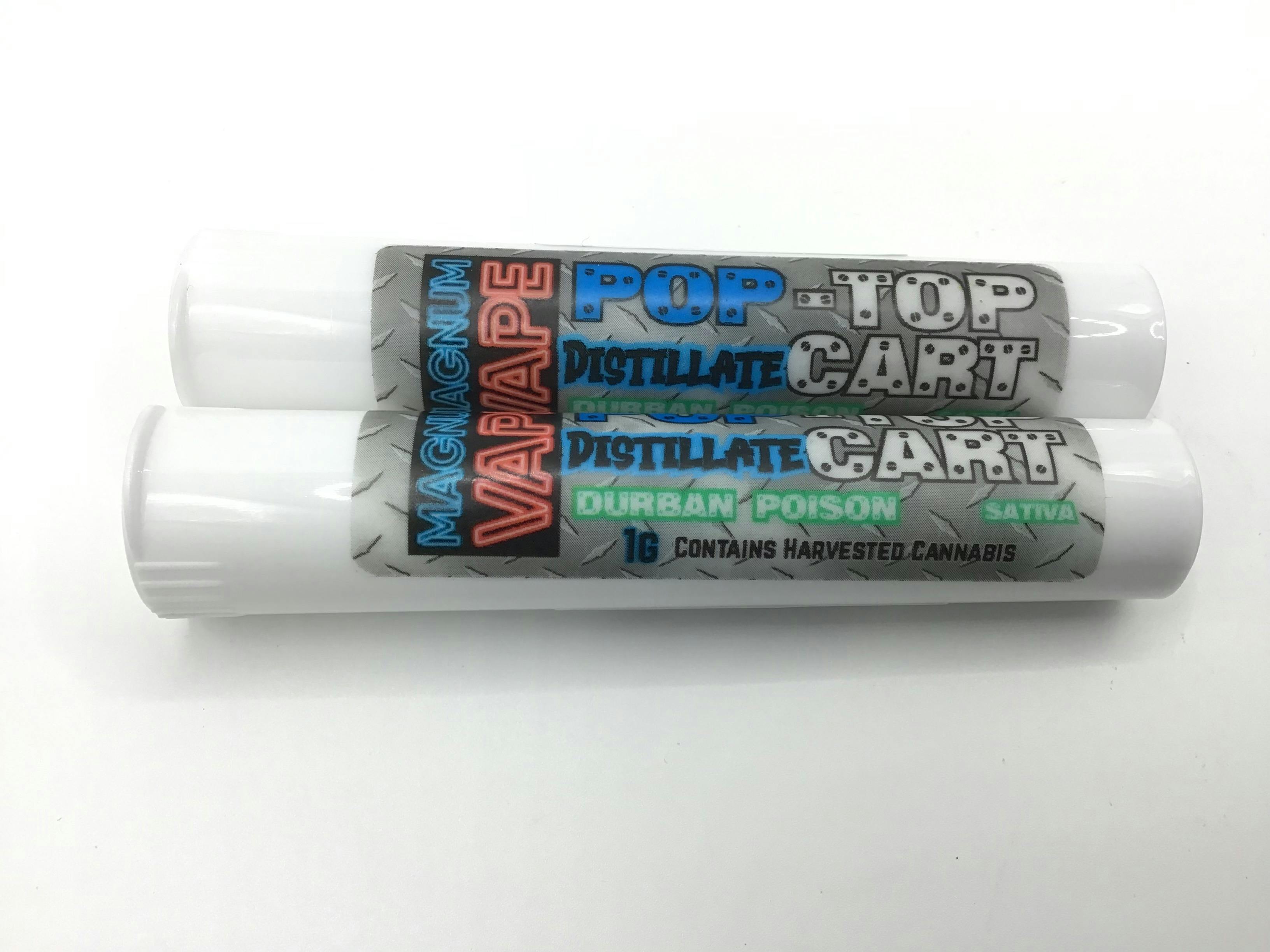 Magnum Pop Top 510 C@rt - Durban Poison Distillate by Magnum