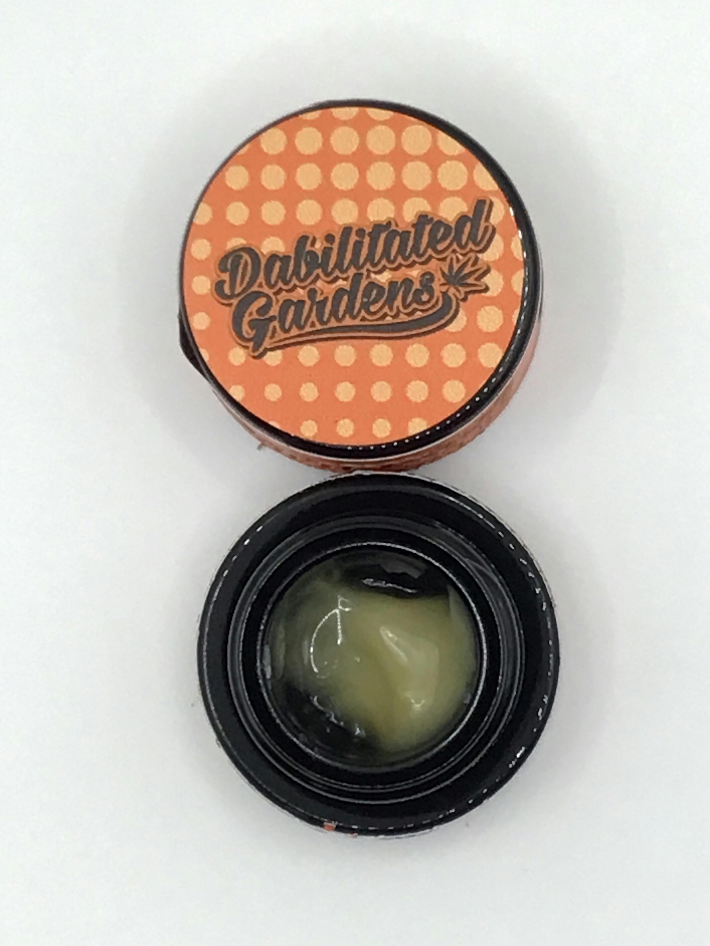 1g Motorheadd Rosin by Dabilitated Gardens