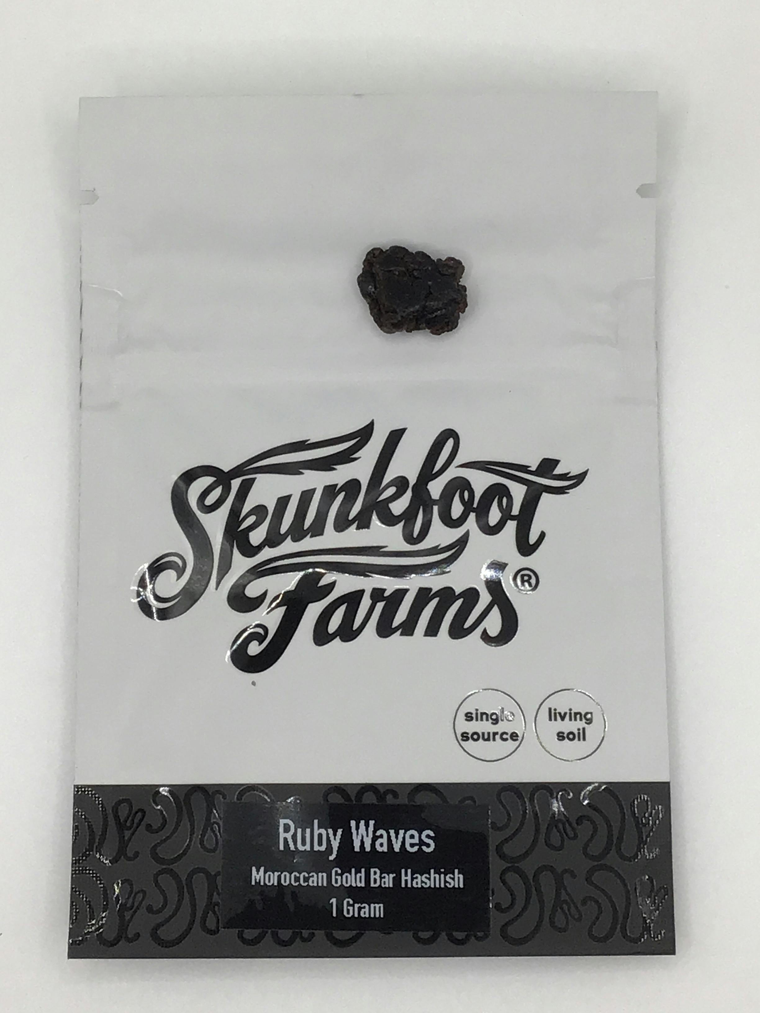 1g Moroccan Style Hash by Skunkfoot Farms