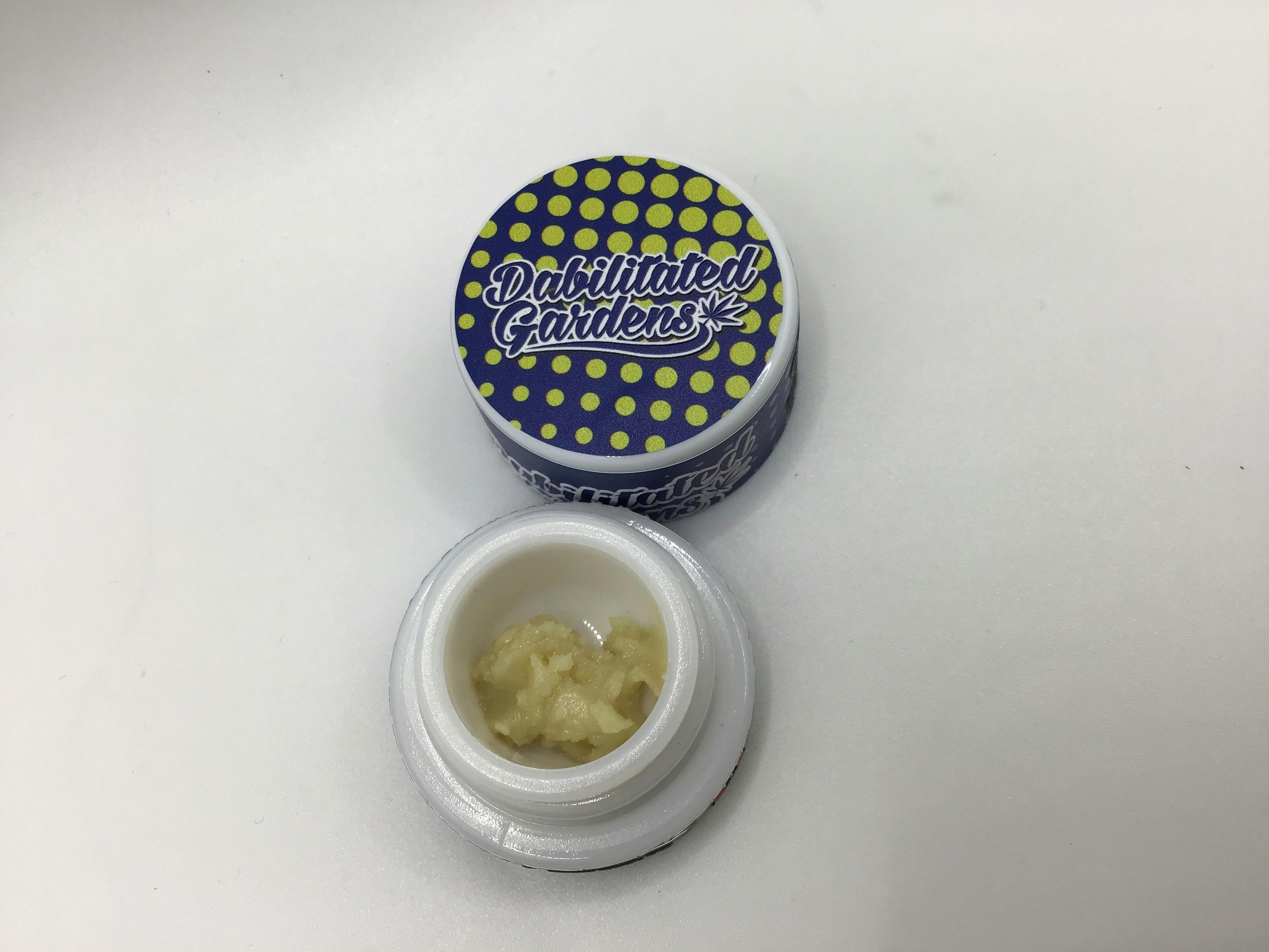 1g Sour Dosi 2.0 Rosin by Dabilitated Gardens