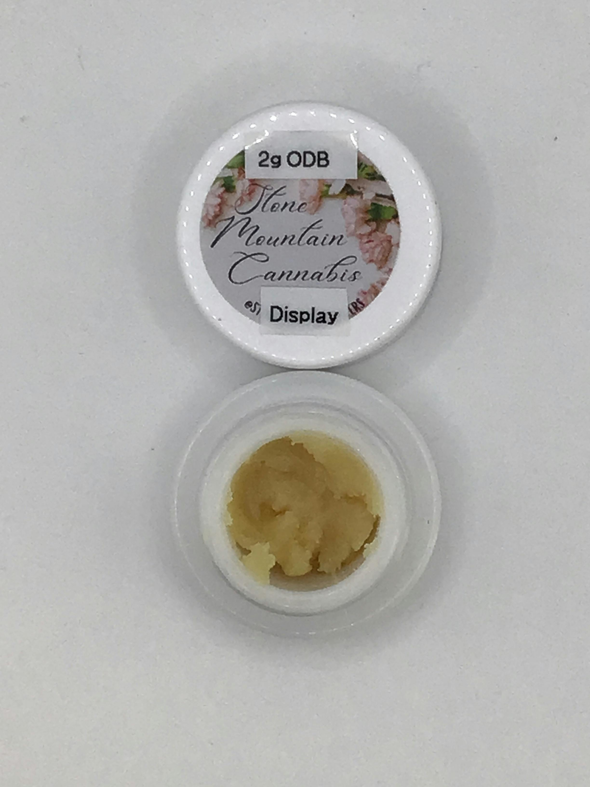 2g Old Dirty Biker Rosin by Stone Mountain Cannabis