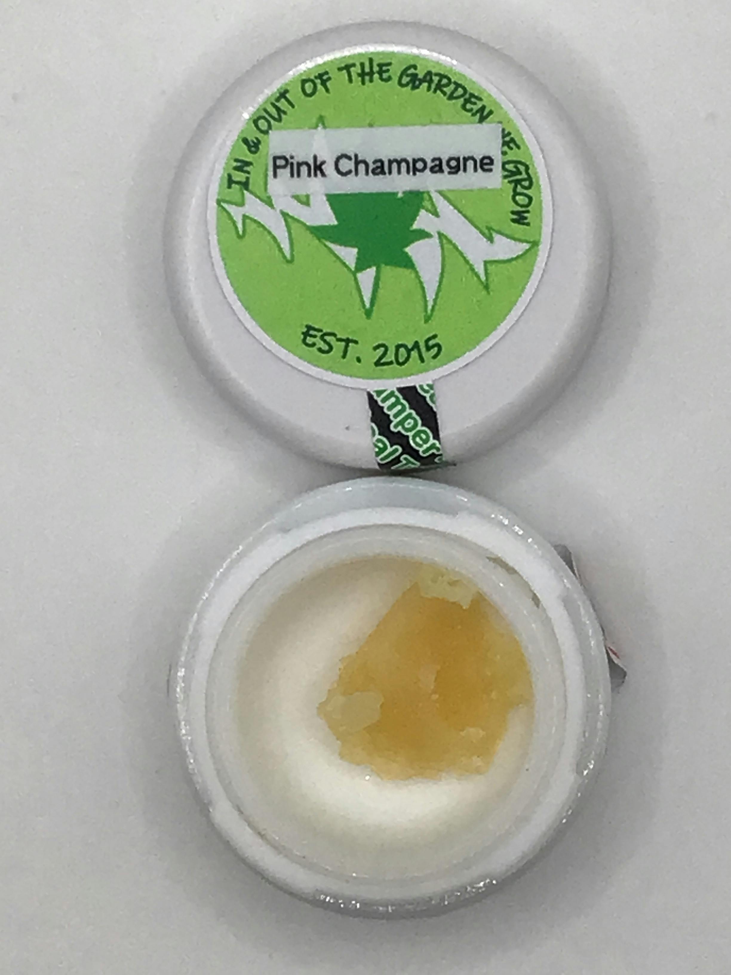 1g Pink Champagne Badder by In & Out of the Garden We Grow