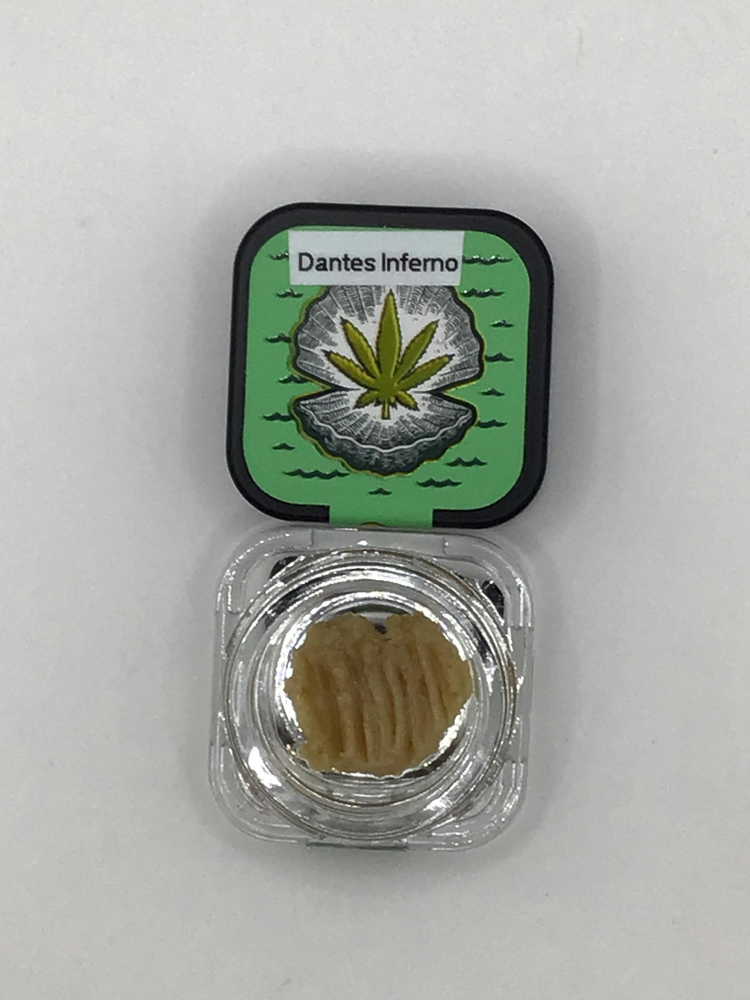 1g Dante's Inferno Liver Rosin by Current Myth