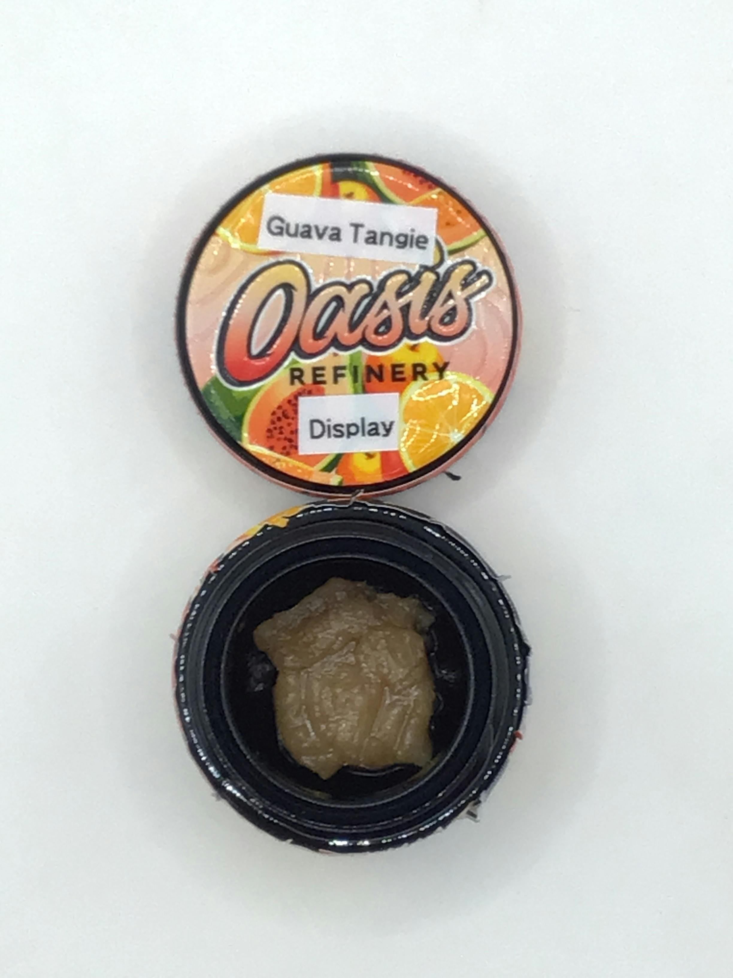 1g Guava Tangie Live Rosin by Oasis Refinery
