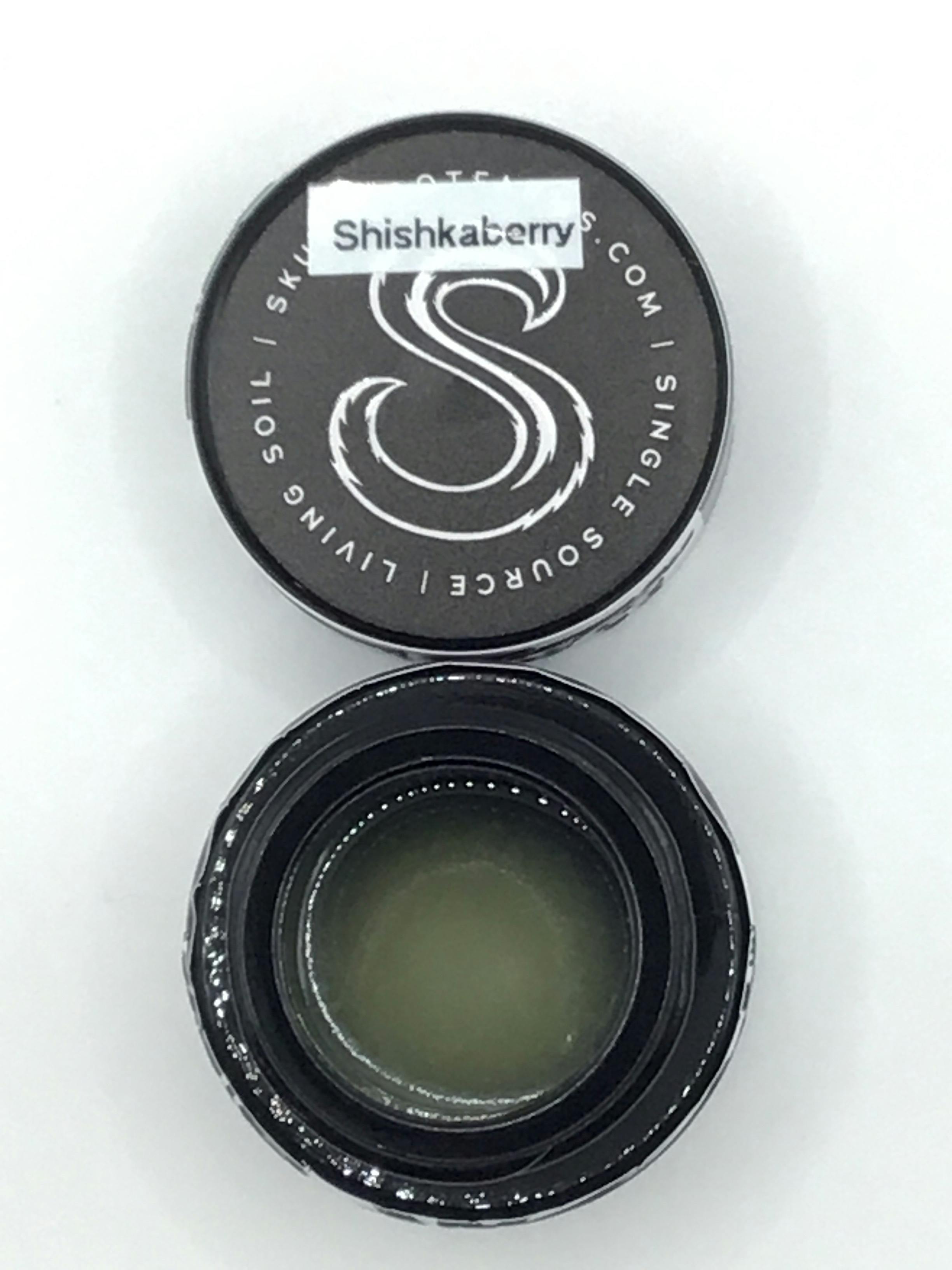 1g Shishkaberry Live Rosin by Skunkfoot Farms