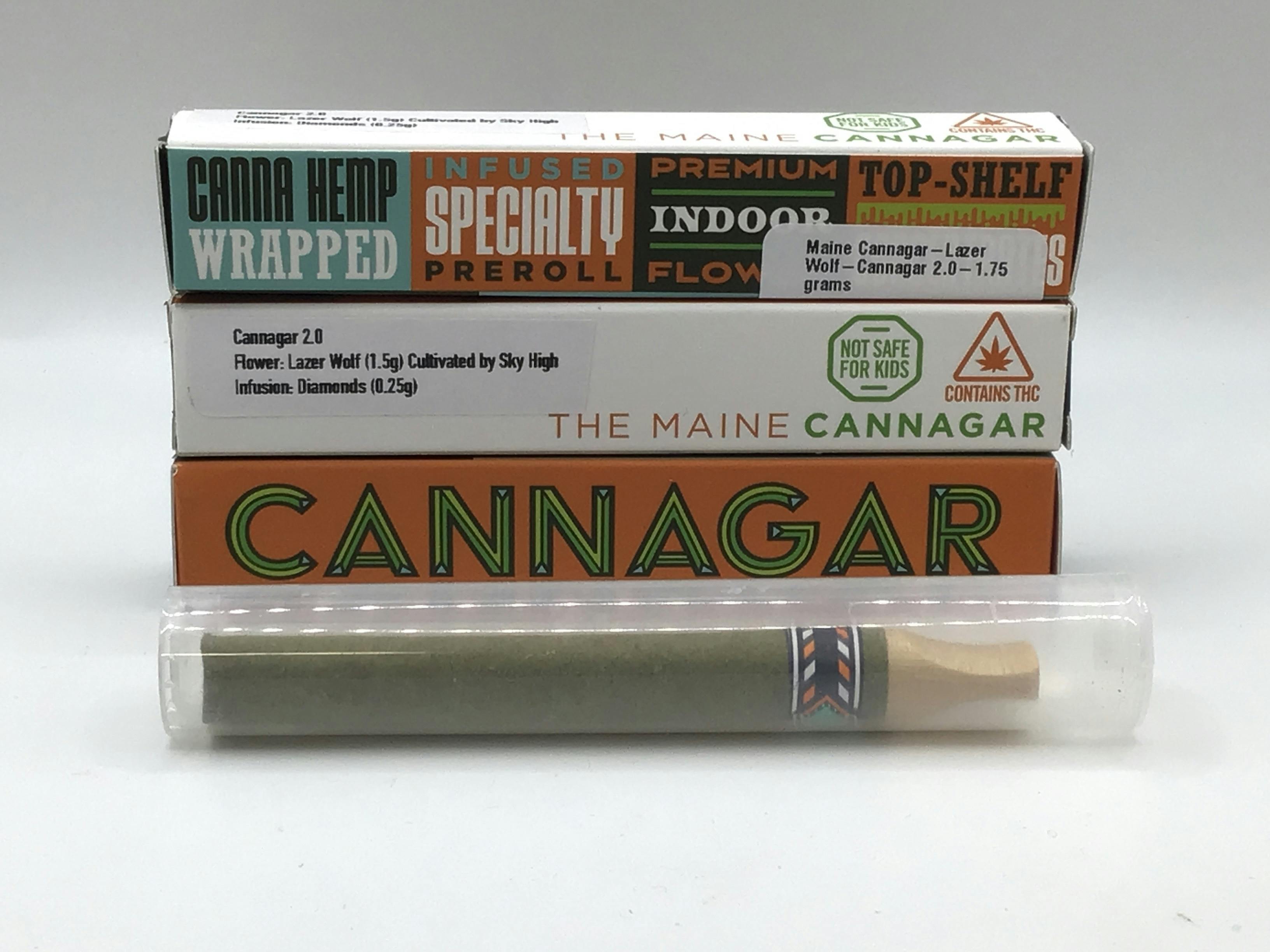 1.75g Lazer Wolf Cannagar 2.0 by Maine Cannagar Co.