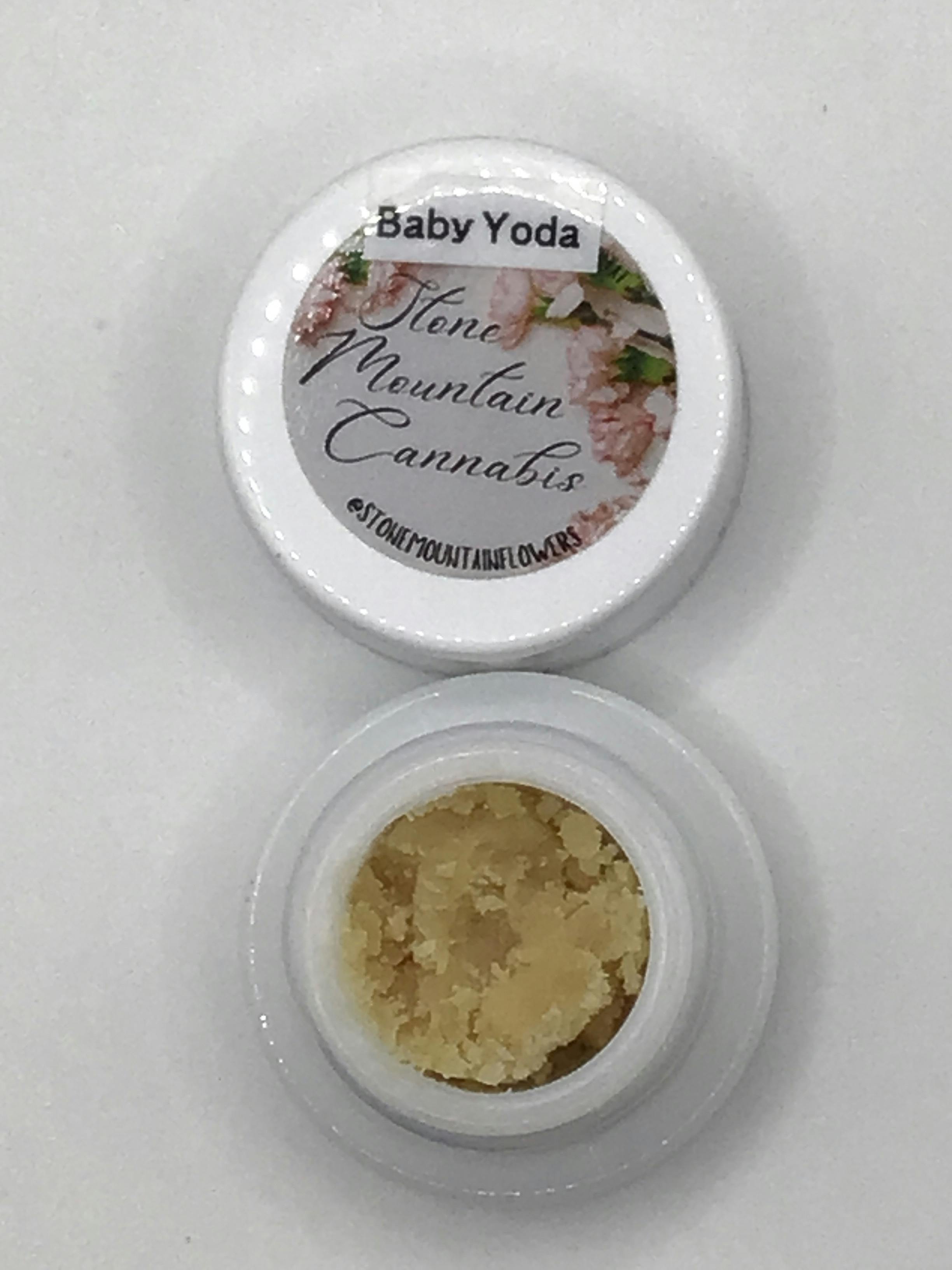 2g Baby Yoda Rosin by Stone Mountain Cannabis