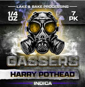 GASSERS 7 PACK 1G PRE-ROLL - HARRY POTHEAD