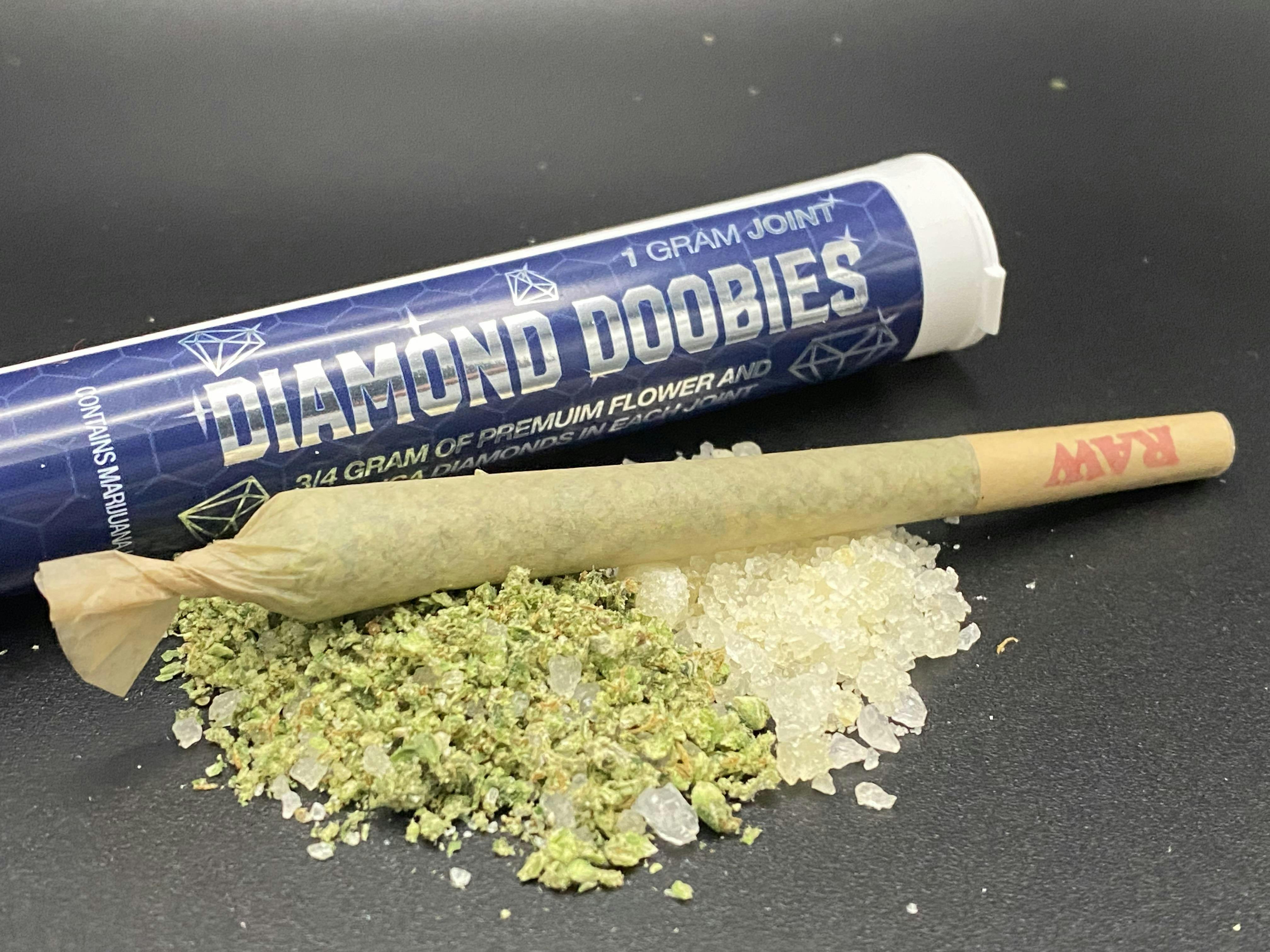 Peach Ringz Diamond Doobie