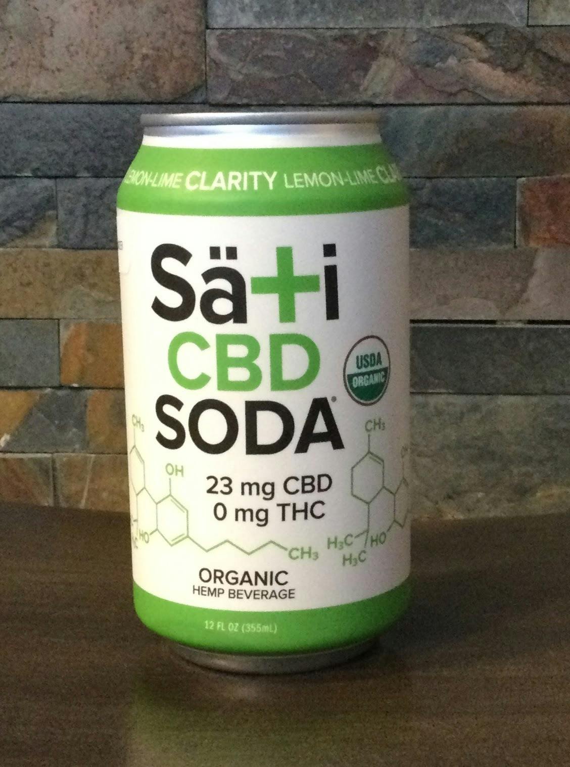 Sati CBD Soda Clarity at High Rollers (MED + RECREATIONAL)