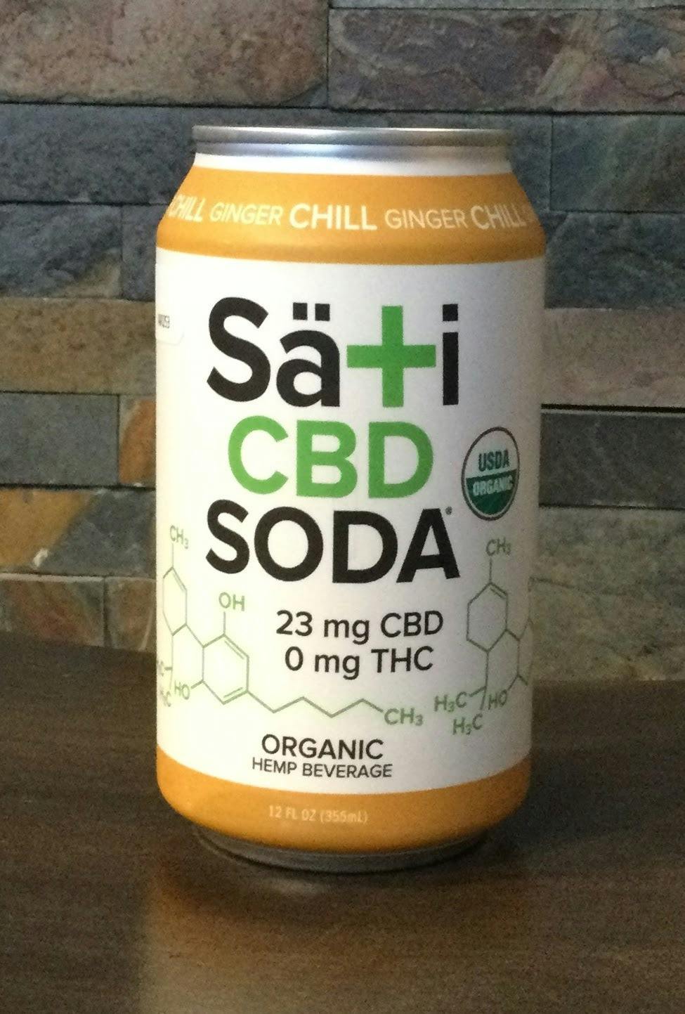 Sati CBD Soda CHILL at High Rollers (MED + RECREATIONAL)
