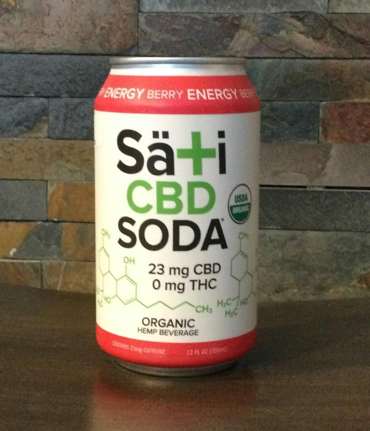 Sati CBD Soda Energy at High Rollers (MED + RECREATIONAL)