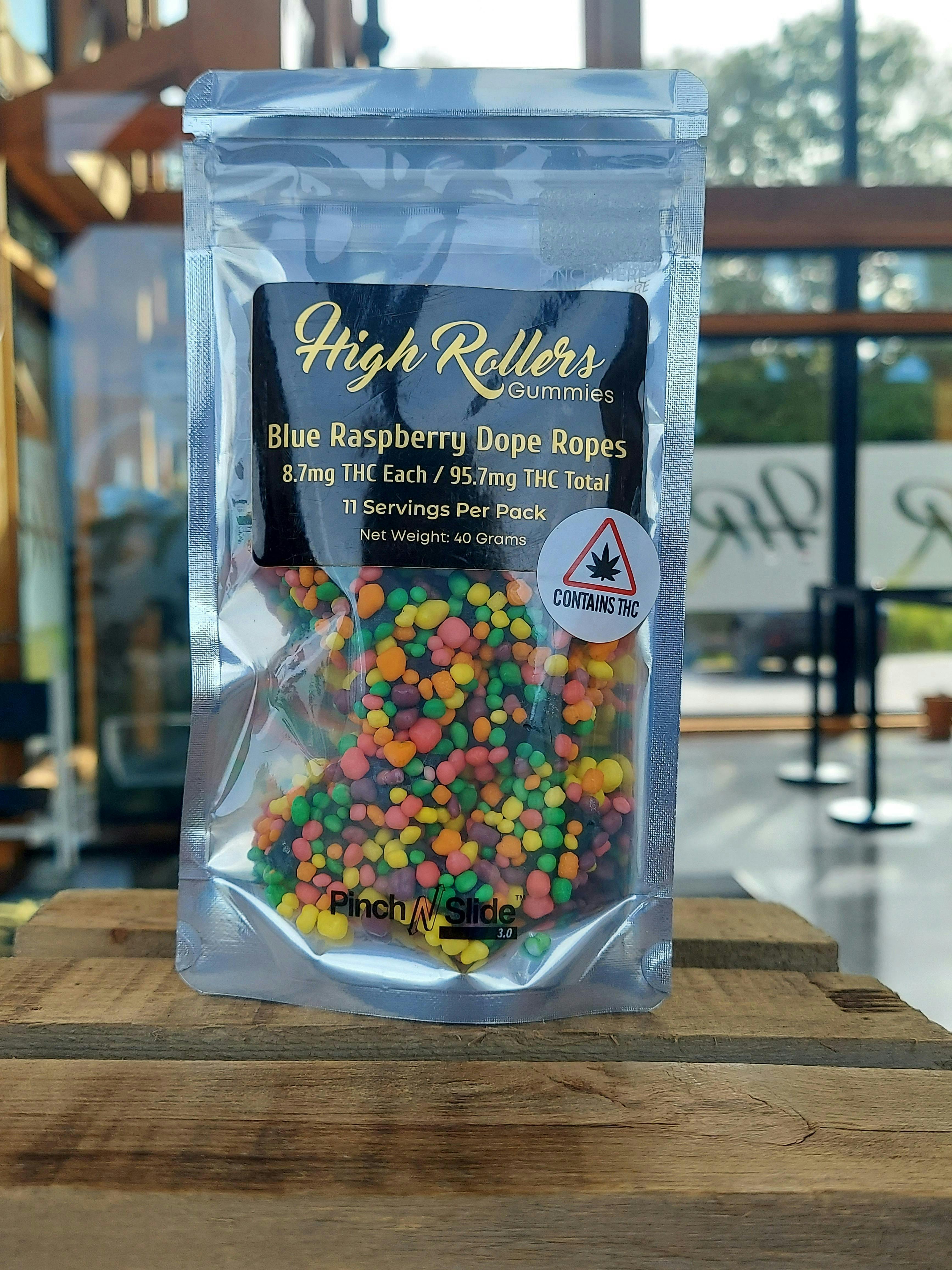 High: Rollers - Dope Rope - Blue Raspberry - / /