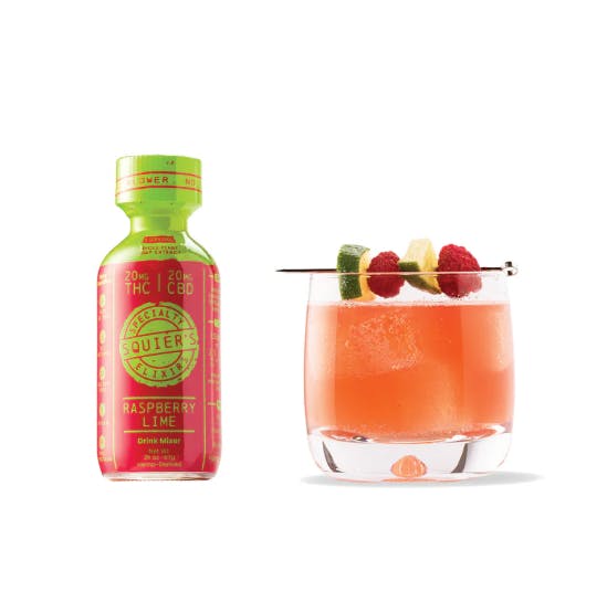 Raspberry Lime - 10mg THC Hash Rosin - Drink Mixer at High Roller Cannabis Club