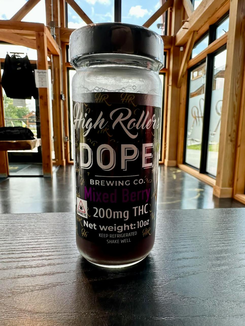 Mixed Berry | Non-carbonated | 200mg | 10fl oz at High Roller Cannabis Club