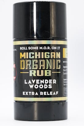 Michigan Organic Rub - Lavender Woods Extra Relief 1:1 Rub