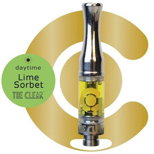 Lime Sorbet Cart .5g, The Clear Elite at Custom Cannabis