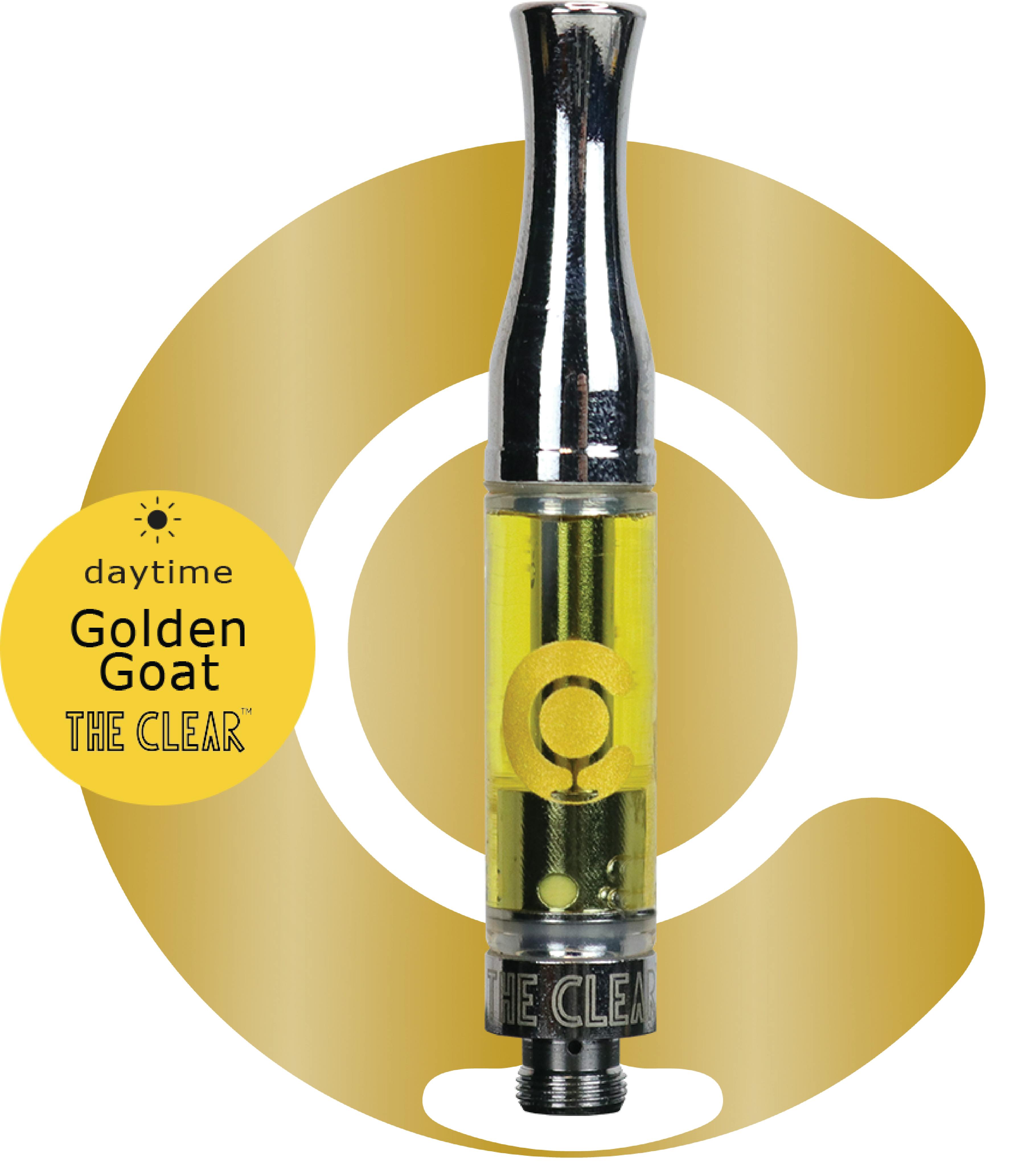 Golden Goat Vape The CLEAR .5g, Dark Horse at Custom Cannabis