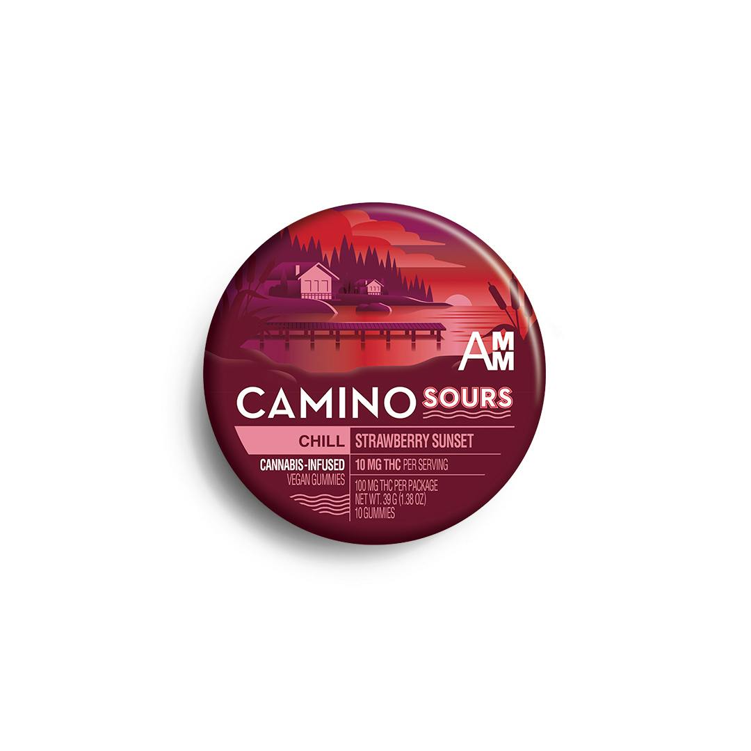 Strawberry Sunset (Chill) 100mg, The Collective at Custom Cannabis