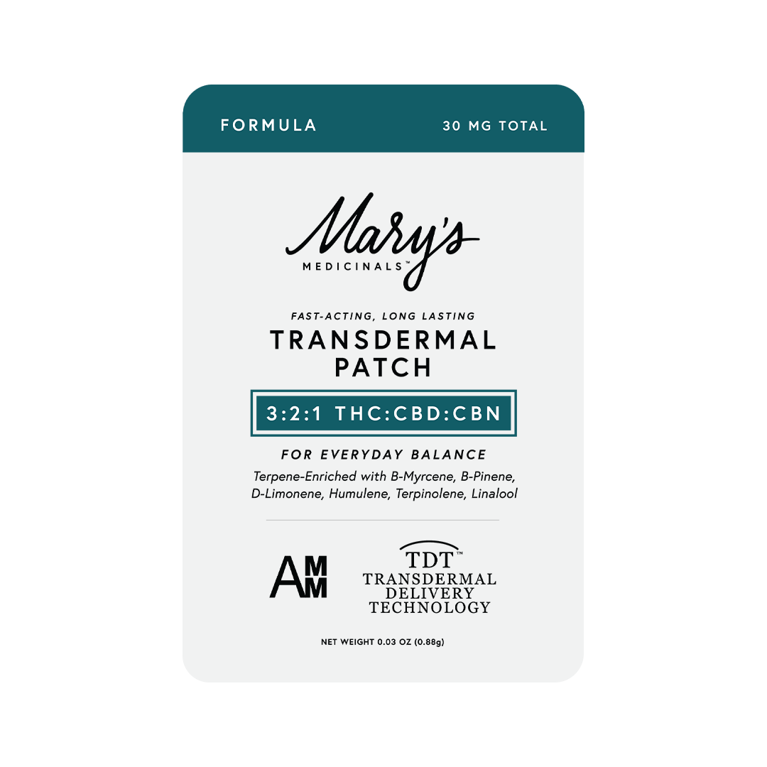Formula Patch (3:2:1), Mary's Medicinals