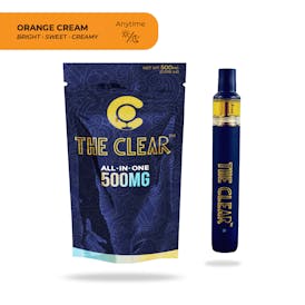 Orange Cream The CLEAR AIO .5g, The Collective