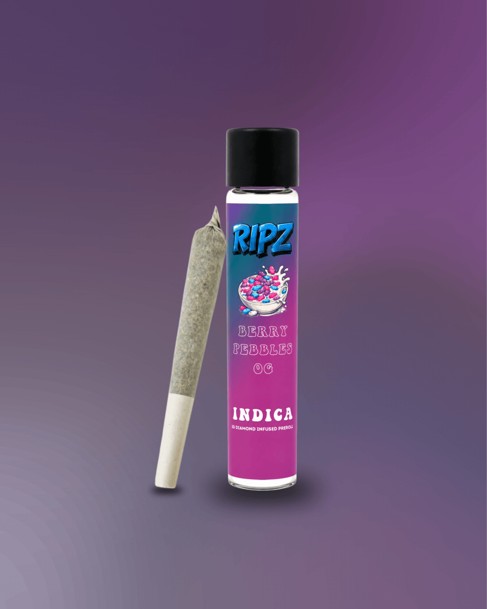Berry Pebbles OG | Diamond Infused Joint | 1g