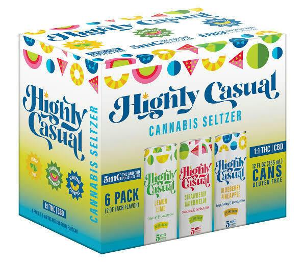 1:1 Variety Pack | Carbonated | 5mg
