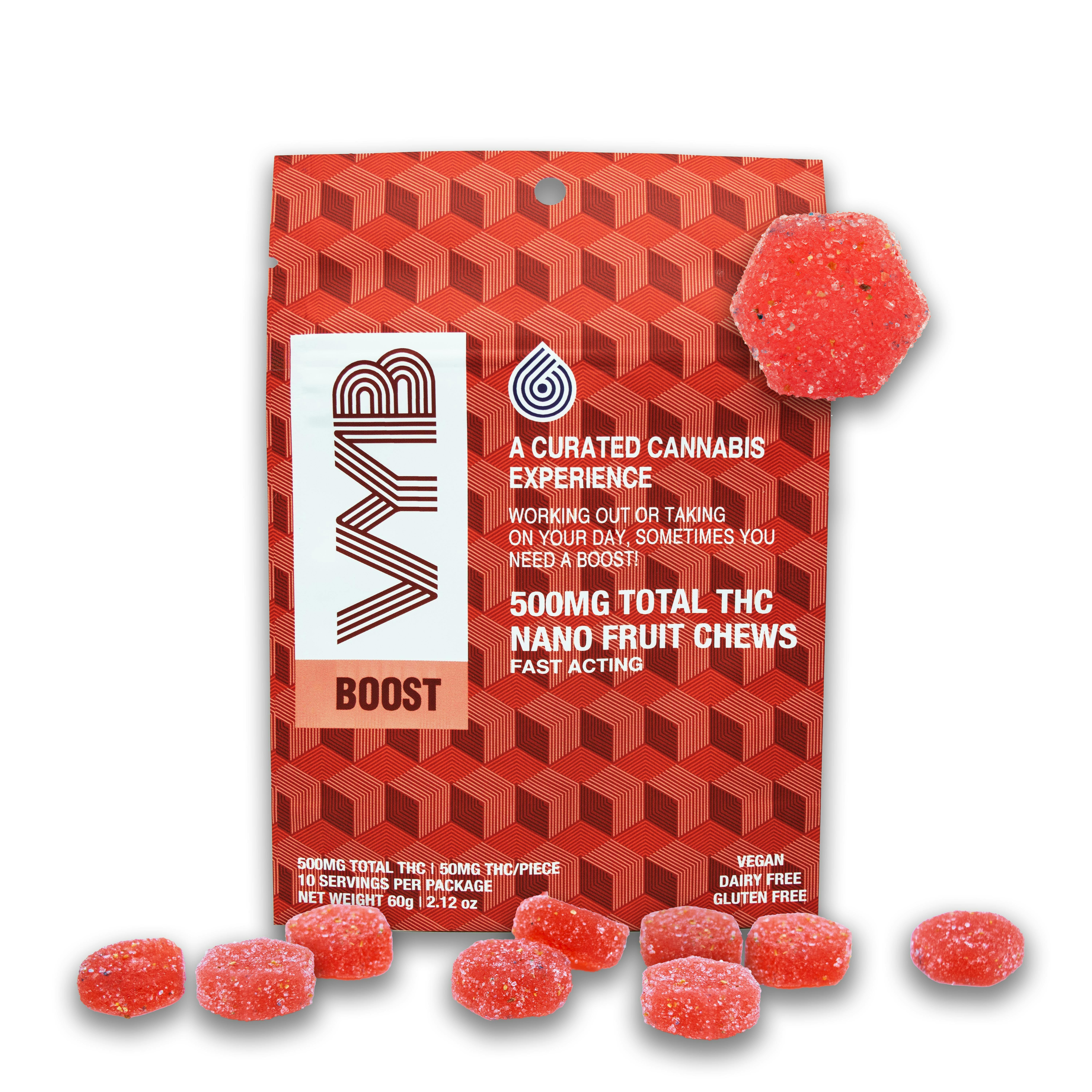 VYB 1000mg gummies- BOOST (energy)