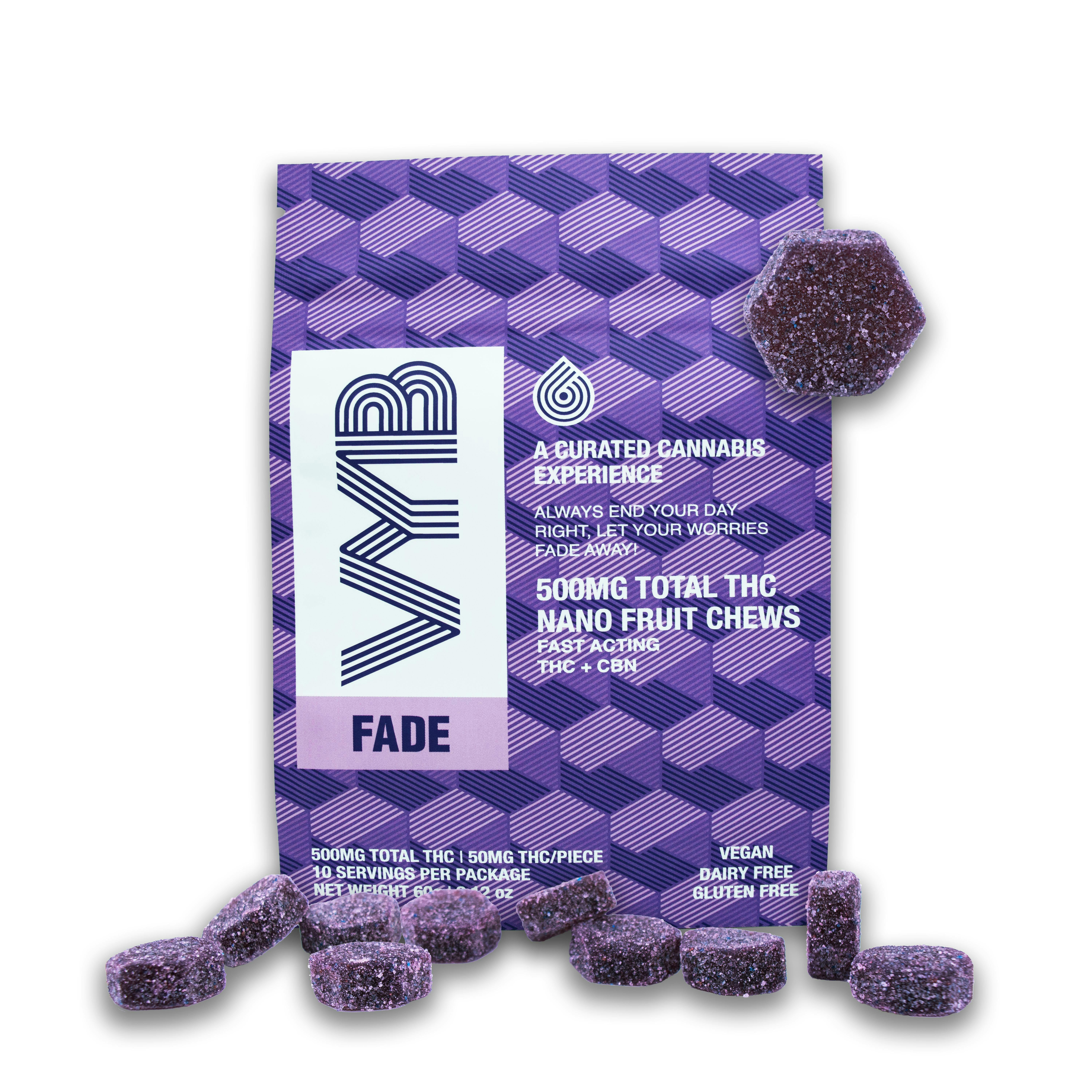 VYB 1000mg gummies- FADE (sleep)