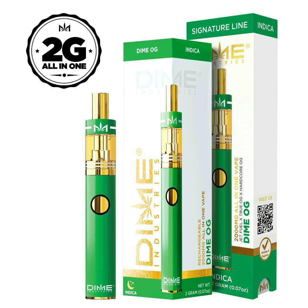 Dime 2g disposables