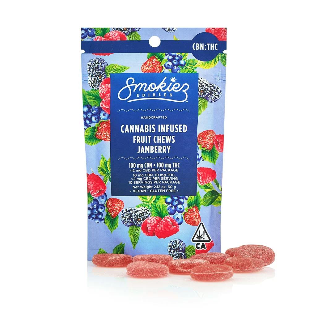 Jamberry Gummies CBN:THC 1:1 | 100mg | 10ct | 10mg/ea