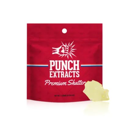 PUNCH EXTRACTS - BHO SHATTER [1G] ZOAP