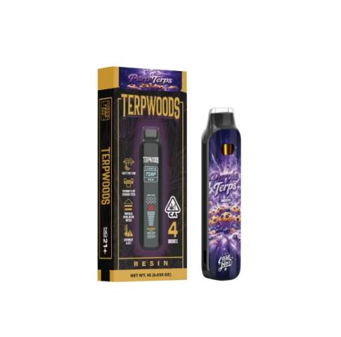 TERPWOODS -: Ready To Use Vaporizor Purple Terps By Casa Flor