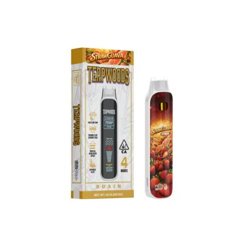 TERPWOODS -: Ready To Use Vaporizor Strawguava By Pistil Whip