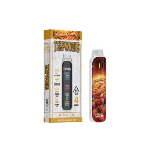 TERPWOODS -: Ready To Use Vaporizor Strawguava By Pistil Whip