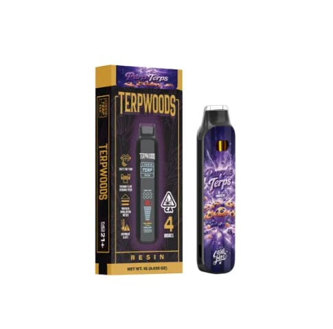 TERPWOODS -: Ready To Use Vaporizor Purple Terps By Casa Flor
