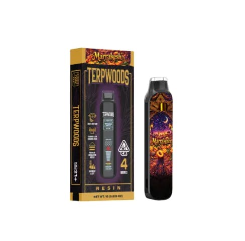 TERPWOODS -: Ready To Use Vaporizor Marrakesh By Motley Terpz