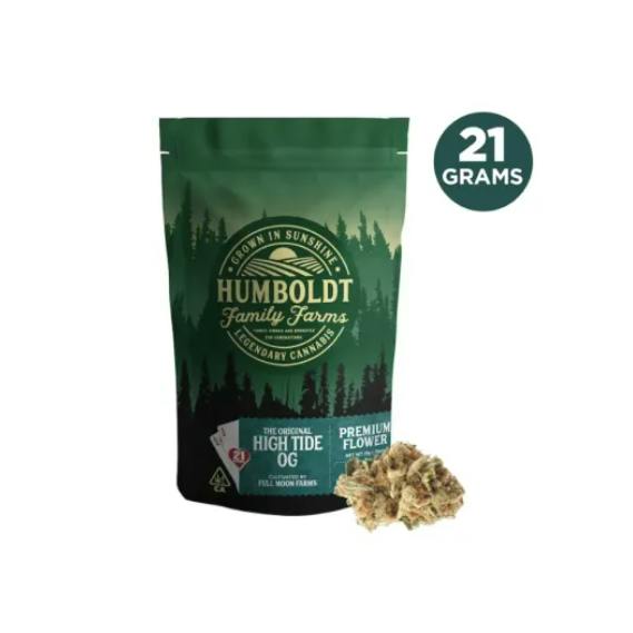 HUMBOLDT FAMILY FARMS - FLOWER [21G] HIGH TIDE OG