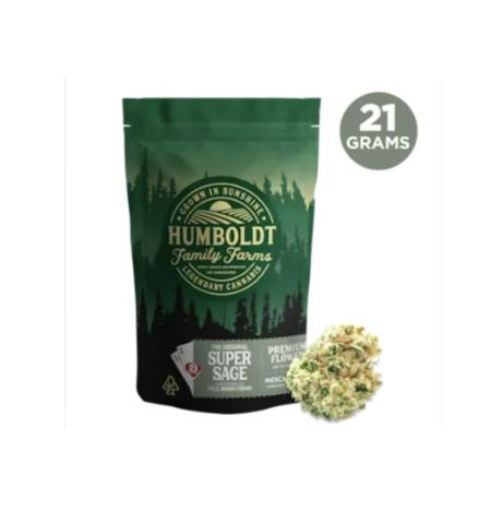 HUMBOLDT FAMILY FARMS - FLOWER [21G] SUPER SAGE