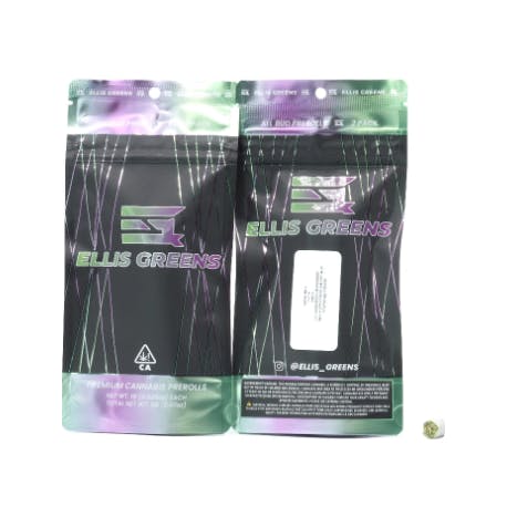 ELLIS GREENS - PREROLL 2PK [2G] MEMBER BERRY