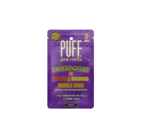 PUFF - BUBBLE: Modified Grapes X Apples And Bananas
