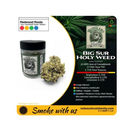BUDULARO - — Big Sur Holy Weed