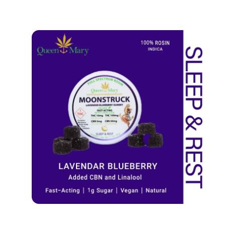 QUEEN MARY - CBN SLEEP AID ROSIN GUMMIES 10PK [100MG] 2:1 MOONSTRUCK
