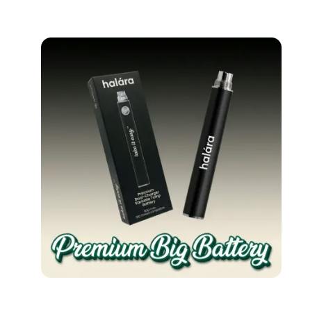 HALARA EXTRACT - DUAL CHARGE BATTERY (900MAH) [BLACK]