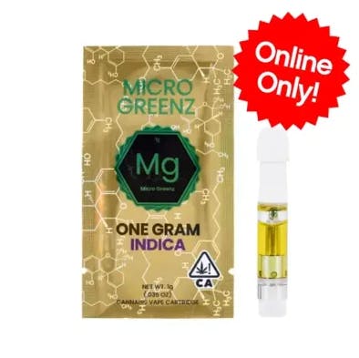 Micro Greenz | Ice Cream Cookies | Vape Cartridge | 1g