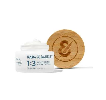 PAPA & BARKLEY - THC RELEAF MOISTURIZING CREAM 50ML [300MG] 1:3 CBD:THC