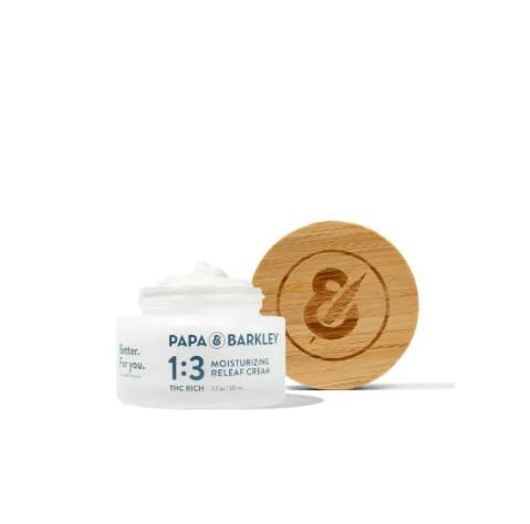 PAPA & BARKLEY - THC RELEAF MOISTURIZING CREAM 50ML [300MG] 1:3 CBD:THC